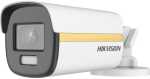 Hikvision DS-2CE12DF3T-F 2 Mp Colorvu 3.6MM Fixed Bullet Camera 40M White Light Range 130DB Wdr 4 Switchable Signals Tvi ahd cvi