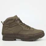 Urbanart Crocco 25 Faux Nubuck Canvas Ankle Boot - Olive - Olive 9