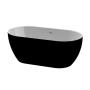 Luximo Zoe Freestanding Bath White W144CMXD75CMXH57CM