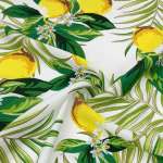 Bulgari 30 Lemons On White 150CM