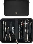 3 Swords Leather Manicure Set L 52051 F N Black