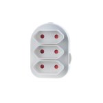 Bulk Pack 5 X Euromate Adaptor - 3 X 5 Amp