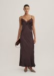Lace Neck Slip Dress