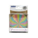 Cupcake Cases Foil Lined - Unicorn Colours Pack Of 30
