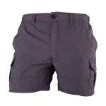 Wildebees Mens Quick Dry Tech Short 14CM Inleg - Charcoal
