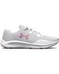 Women's Ua Charged Pursuit 3 Tech Running Shoes - White 5