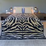 Belfiore Finesse - Zebra Skin Black bone - 200 X 230 Cm