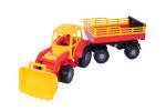 Polesie Tractor With Trailer And Shovel