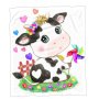 Little Moo Heart Minky By Kayomi Harai