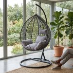 Grey Garden Outdoor Hanging Chair