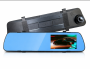 Front And Rearview Mirror Dash Camera - 4.3-INCH HD 1080P - Dvr