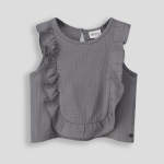 GIRLS Tank Top - 10 Charcoal