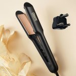Crasts Professional Titanium Hair Straightener Dual Function Flat Iron For Straightening & Waving Ceramic Coated 220V South Afri
