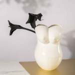 Mastaba Vase Large - Gloss White