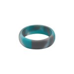 Silicone Rings - Camo Selection - Turquoise Camo Women 9