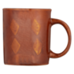 Batik Brown Coffee Mug
