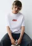 Relaxed Fit T-Shirt - White Jaws