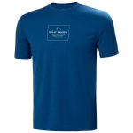 Men's Skog Recycled Graphic T-Shirt - 606 Deep Fjord L