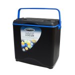 Leisure Quip 28L Hardbody Coolerbox - Black Outer Blue Inner