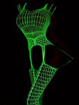 Women's Plus Sexy Lingerie Bodystockings Plus Size Hot Hollow Fishnet Open Crotch See Through Bodysuit