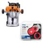 Tritton Triton Router TRA001 With Kreg Router Table Inset Plate PRS4034 Kit TRIKIT003
