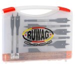 - Wood Flat Drill Set - 8 Piece