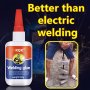 50G Welding Glue Glue Powerful Universal Welding Flux Multi-functional Stick To Wood Wood Metal Plastic Special Glue For Office