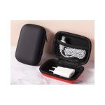 Eva Hard Shell Travel Storage Case For Data Cables USB Chargers And Headphones - Uncharged Portable Organizer For Electronics Ac