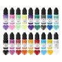 10ml 0.34oz/Bottle Makaron Solid Color Epoxy Resin Pigments Liquid Colorant Dye Convenient For Resin Molds Colorful Creative Fashion DIY Handmade Jewelry Making