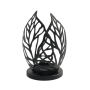 Iron Candle Holder - Black