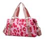 Cow Print Travel Bag Large Carry-on Gym Luggage Bag