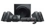 Logitech - Z906 5.1 Surround Sound Speakers With Subwoofer Black