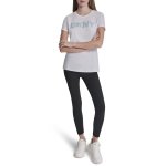 Bold Logo Round Neck T-Shirt -white mineral