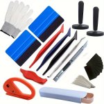32PCS SET Vinyl Wrap Tool Kit Car Wrapping Kit Car Tint Tools Kit Window Tint Squeegee