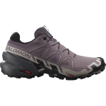 Salomon Woman's Speedcross 6 - Cow Hide blck eng rse - UK6 Moonscape black ashes Of Roses