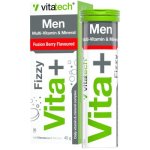 Vita+ Men Multi Vitamin & Mineral Fusion Berry Effervescent 10'S