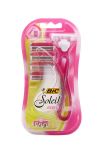 BIC Soleil Easy Women's Disposable Razors Blister Cartridges 1 Pack + 4