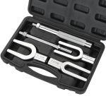 Weyleity Ball Joint Separator Set 5PCS Pickle Fork Splitter Kit Tie Rod Tool Set Ball Joint Tie Rod Pitman Arm Remover Separator