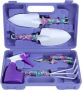 XF0901 Gardening Hand Tools With Purple Floral