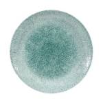 Raku - Jade Green - Coupe Plate - 16.5CM 12 - CC-RKJG-EVP6.1