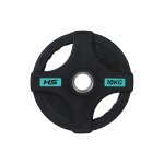 10KG Olympic Rubber Coated Grip Plate