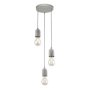 Silvares - 3 Lights - Pendant - Grey Concrete