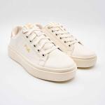 FILA Court Plumpy Ladies Sneaker - White Peach Fuzz - 8