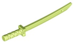 Parts Ninjago Shamshir katana 21459 - Yellowish Green
