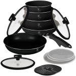 Berlinger Haus Matte Black Collection 13 Piece Titan Non-stick Cookware Set