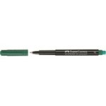 Faber-Castell Multimark Permanent Pens - Fine Green Box Of 10