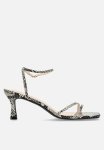 Kendra Midi Heel - Snakeskin