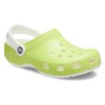 Classic Glow In The Dark Clog Toddler Age 1-5 - Limeade / C10