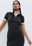 Cr Pe Polo Dress - Grey