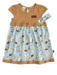 Fruity Safari Pinafore New Dress Set